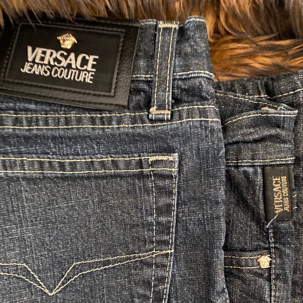 Versace Jeans Couture Women's Boot Cut Jeans - Dark Blue